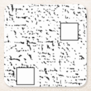  SQUARE PAPER COASTER