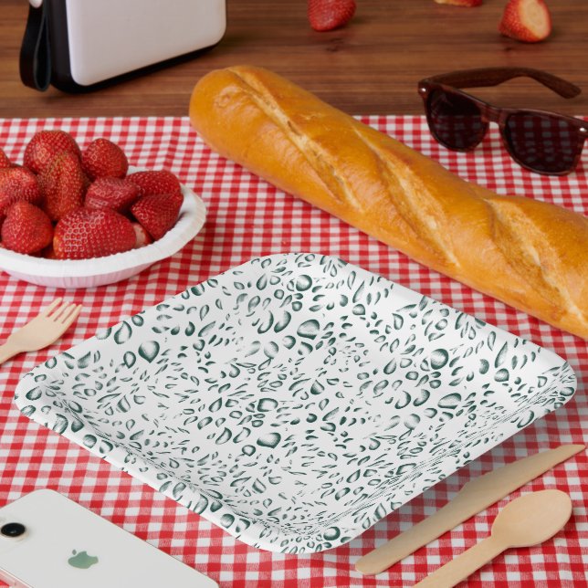 Square Paper Plates | Stylish Party | Easy Cleanup (Picnic)