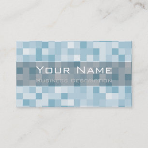 Square pattern Business Card