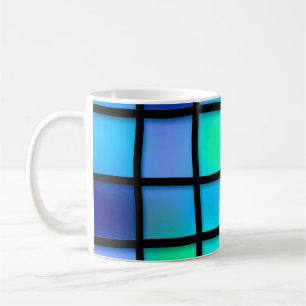 Square Pattern Coffee Mug