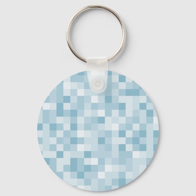 Square pattern keychain (Front)