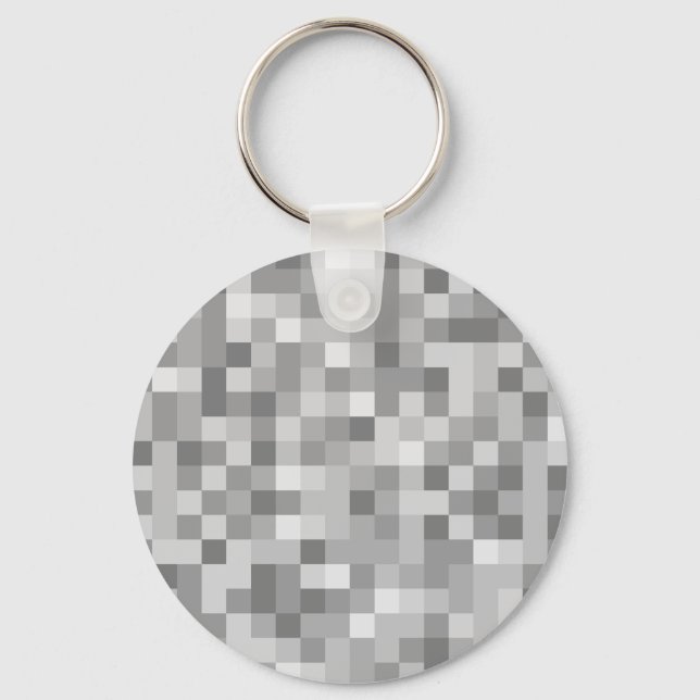 Square pattern keychain (Front)