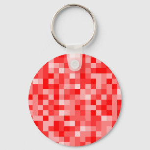 Square pattern keychain