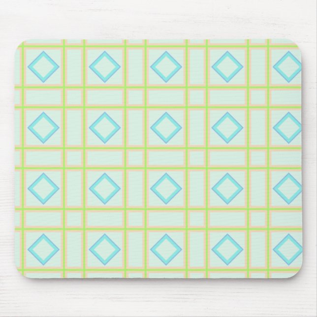 Square Pattern Mouse Pad (Front)