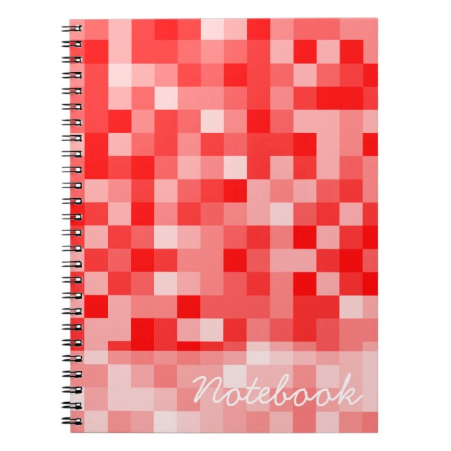 Square pattern notebook (Front)