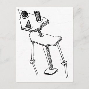 Square Peg Postcard