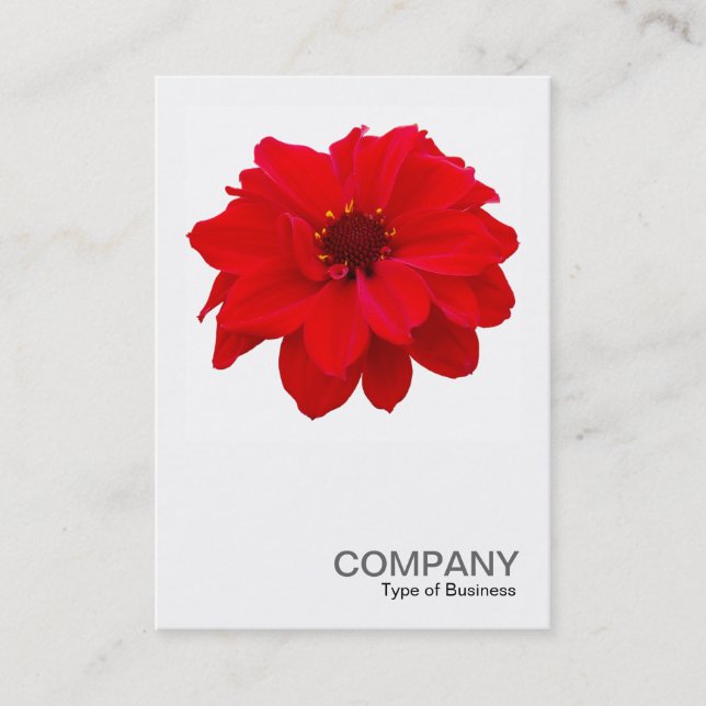 Square Photo 0160 - Dahlia, Bishop of Llandaff Business Card (Front)