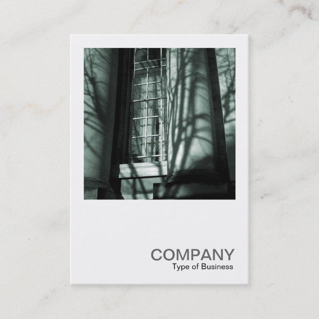Square Photo 017 - Museum Window Business Card (Front)