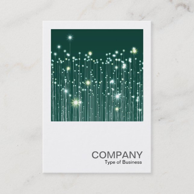 Square Photo 0239 - Raining Stars Business Card (Front)