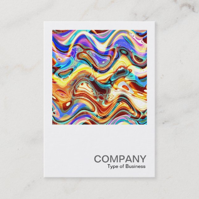 Square Photo 0300 - Colour Mix 02 Business Card (Front)