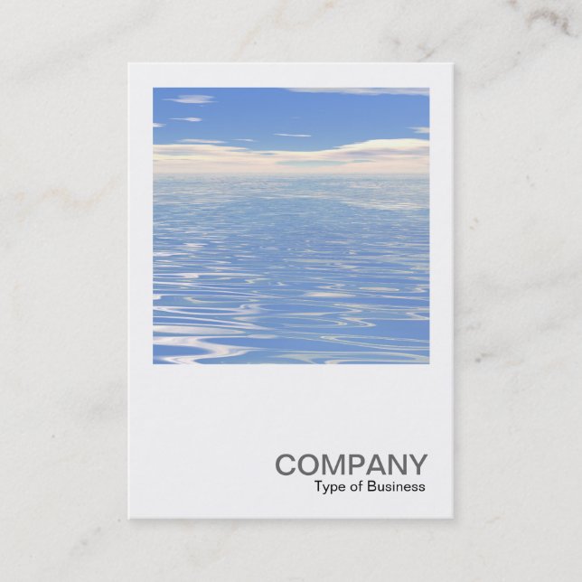 Square Photo 0315 - Sea and Sky Business Card (Front)