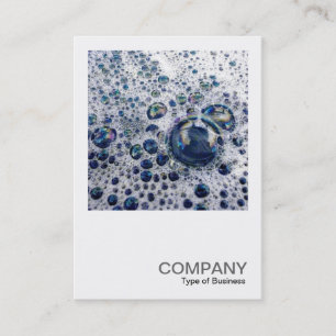 Square Photo 031 - Bubbles Business Card