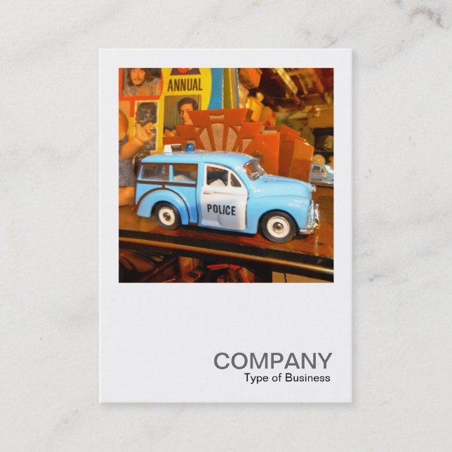 Square Photo 0361 - Still-life with Panda Car Business Card (Front)