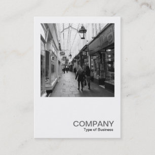 Square Photo 0402 - Shopping Arcade Business Card