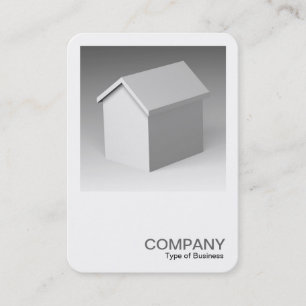 Square Photo 0496a - House (rounded) Business Card