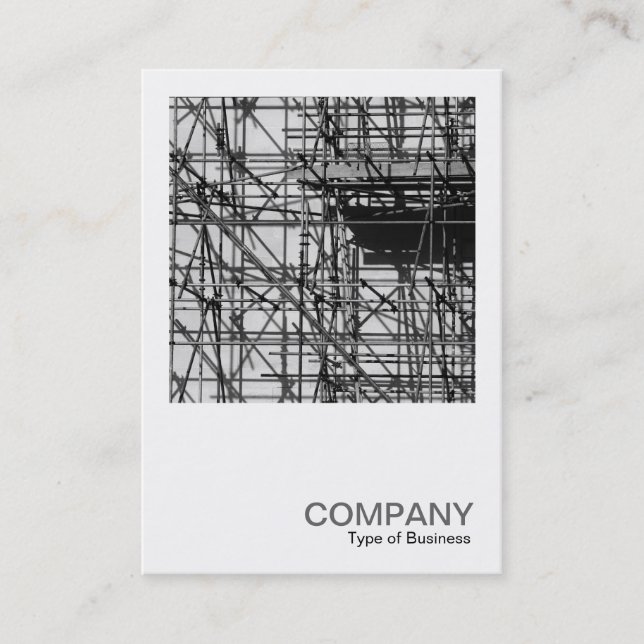 Square Photo 0510 - Scaffolding Business Card (Front)