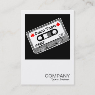 Square Photo 051 - Retro Demo-tape Business Card