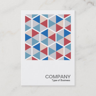 Square Photo 0549 - Hexagon Pattern 05 Business Card