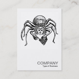 Square Photo 070 - Knitting Spider Business Card