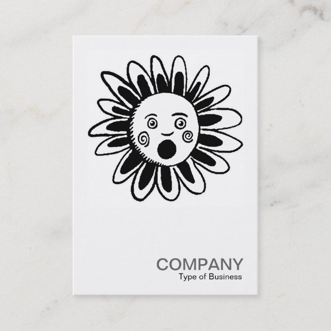 Square Photo 071 - Singing Flower Business Card (Front)