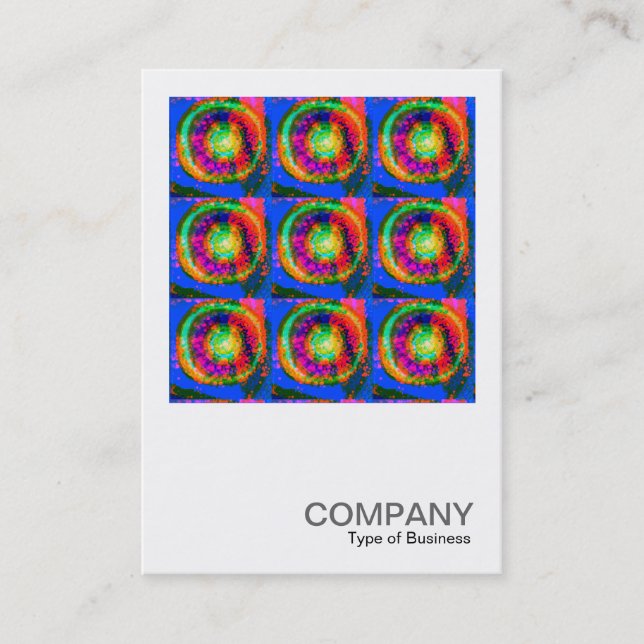 Square Photo 076 - They Say the Sun Sings Business Card (Front)