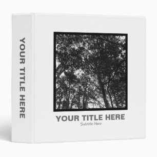 Square Photo (1.5in) - Scots Pine Trees Binder