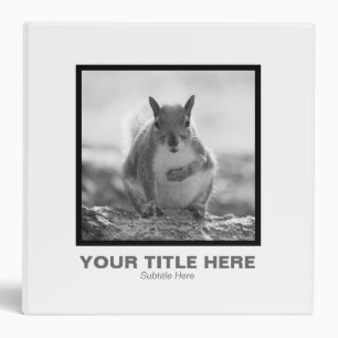Square Photo (2in) - Grey Squirrel Binder