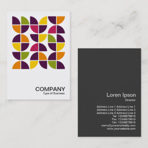 Square Photo - Abstract Geometric 110421v2 Business Card
