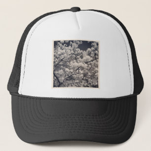 Square Photo - Cherry Blossom Trucker Hat