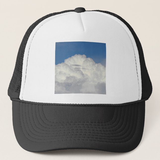 Square Photo - Cloud Trucker Hat (Front)