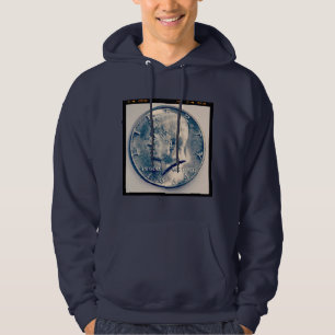 Square Photo - JFK Half Dollar Hoodie