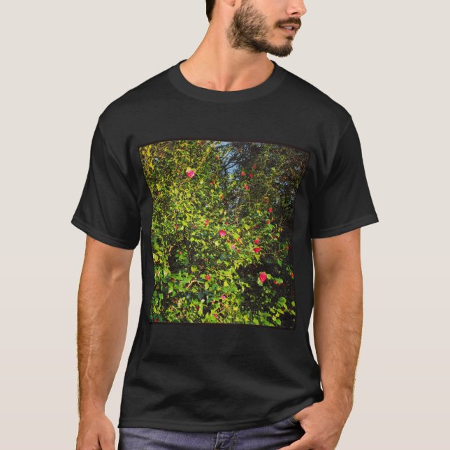 Square Photo - Magnolia Bush 02 T-Shirt (Front)