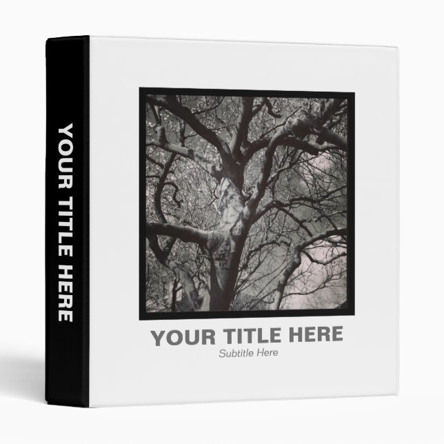 Square Photo - Magnolia Tree Binder (Front/Spine)
