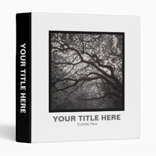 Square Photo - Magnolia Tree in Blossom 01 Binder