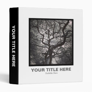 Square Photo - Magnolia Tree in Blossom 03 Binder