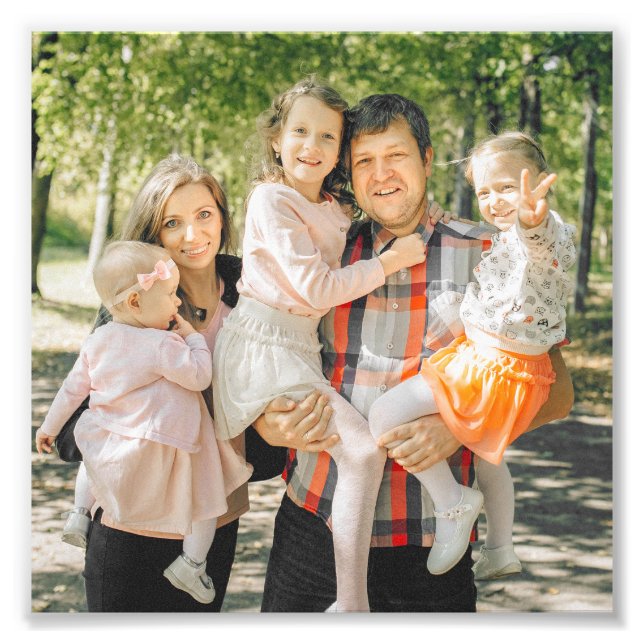 Square Photo Prints - 6x6 Custom Enlargement Gift (Front)
