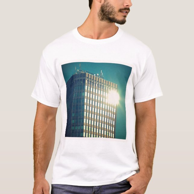 Square Photo - Sun on a Building T-Shirt (Front)