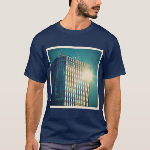 Square Photo - Sun on a Building T-Shirt