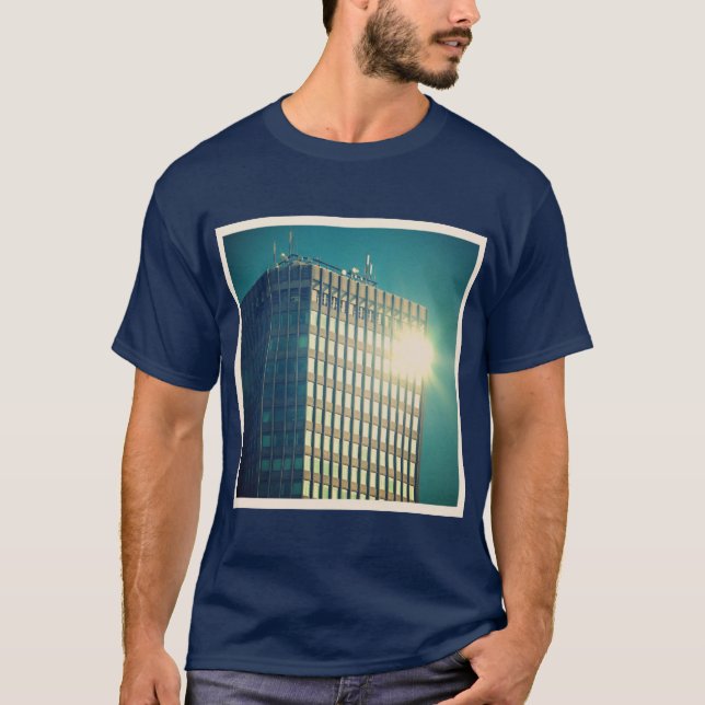 Square Photo - Sun on a Building T-Shirt (Front)