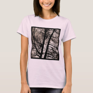 Square Photo - Tree Branches T-Shirt