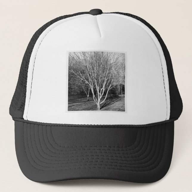 Square Photo - Tree Trucker Hat (Front)