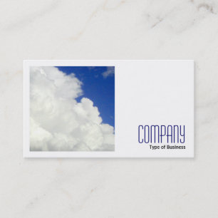 Square Photo (v2) - Cumulous Clouds Business Card
