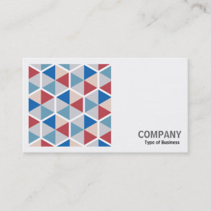 Square Photo (v2) - Hexagon Pattern 05 Business Card