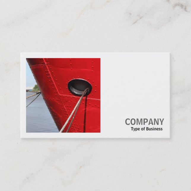 Square Photo (v2) - Light Ship Business Card (Front)