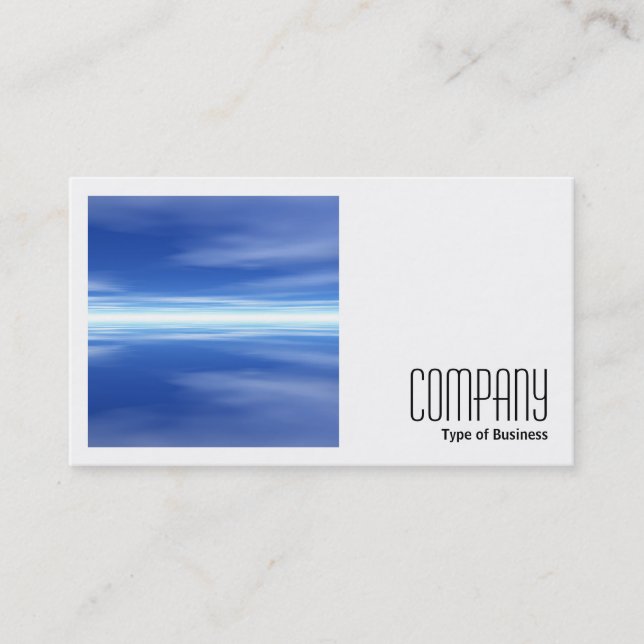 Square Photo (v2) - Reflections Business Card (Front)