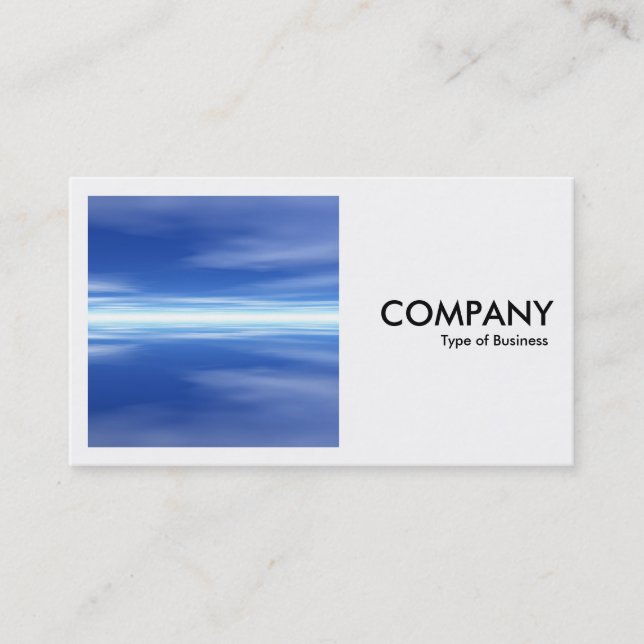Square Photo (v2) - Reflections Business Card (Front)