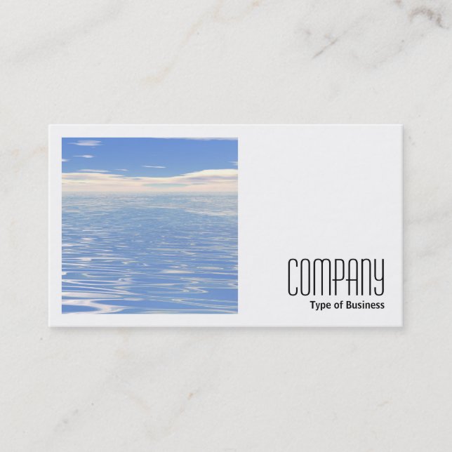 Square Photo (v2) - Sea and Sky Business Card (Front)