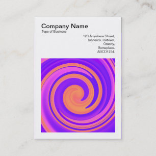Square Photo (v3) - Abstract Swirl 250816 - 01c Business Card