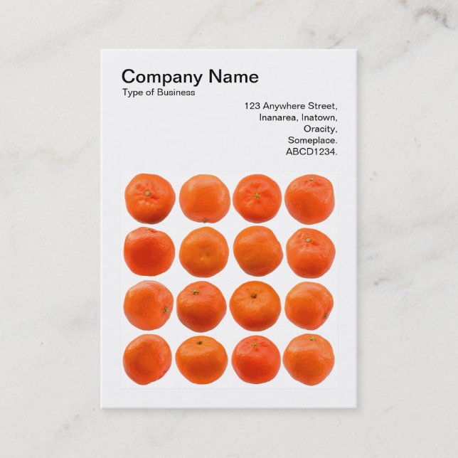 Square Photo (v3) - Clementine Collection Business Card (Front)