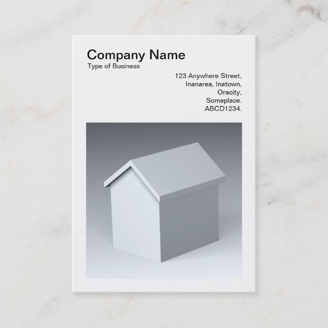 Square Photo (v3) - House 02 Business Card (Front)